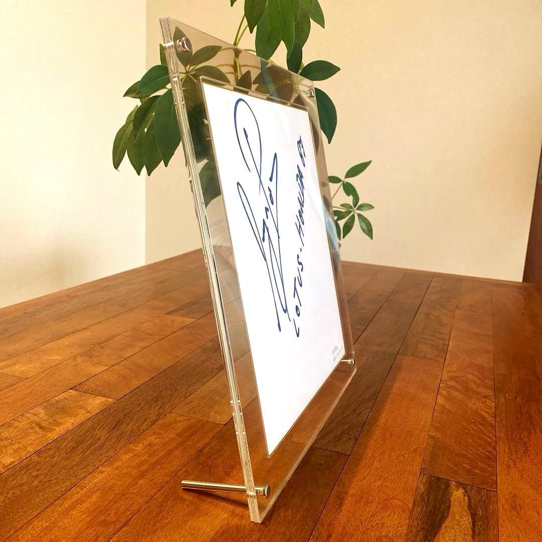 1987年第2期HONDA F1メモリアル　アイルトンセナ直筆サイン入額装品