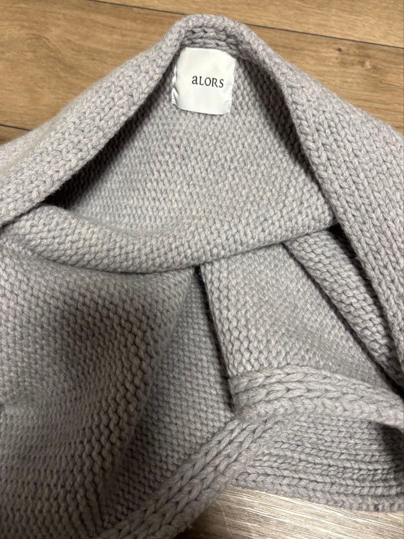 alors Paris エシャープ・エ・ボレロ \"a\" ライトグレー