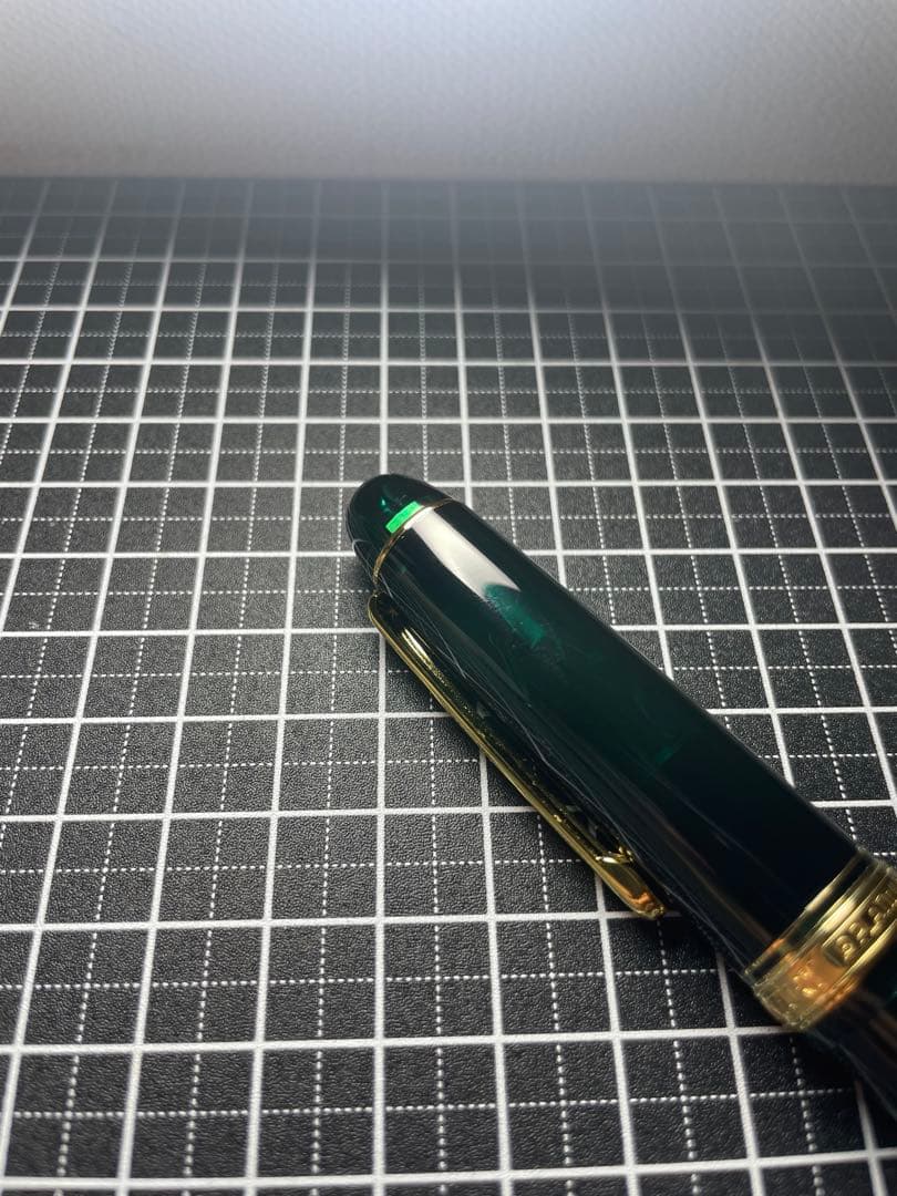 プラチナ万年筆　3776センチュリー　グリーン　UEF