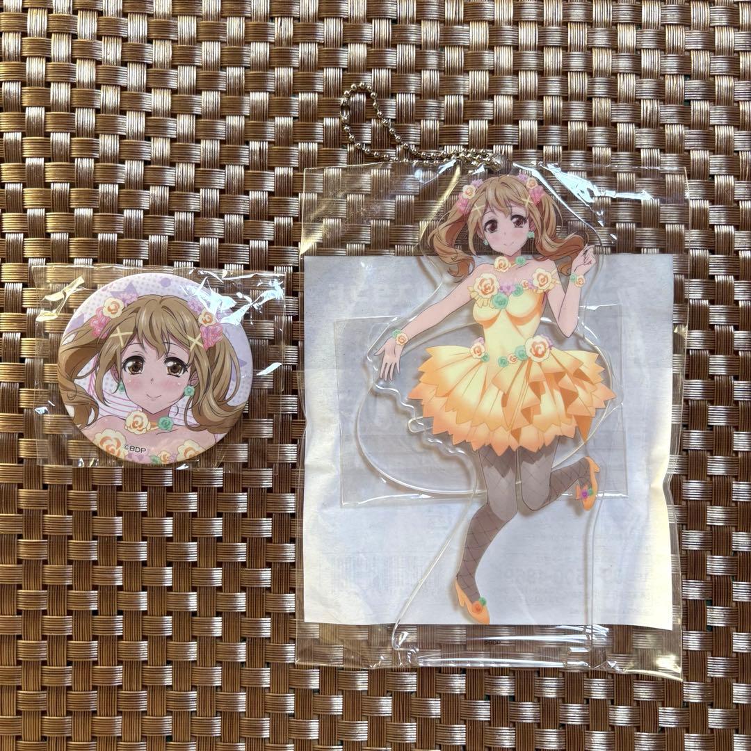 バンドリ 星型缶バッジ Poppin'Party レア品 バンドリ！ BanG Dream