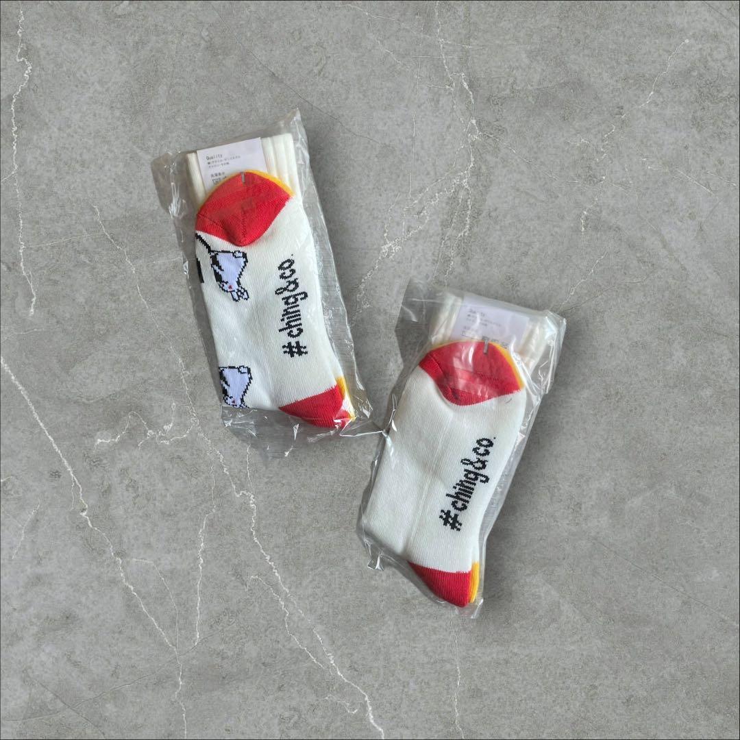 ching&co FR2 コラボ ソックス 靴下 2足セット N110344082