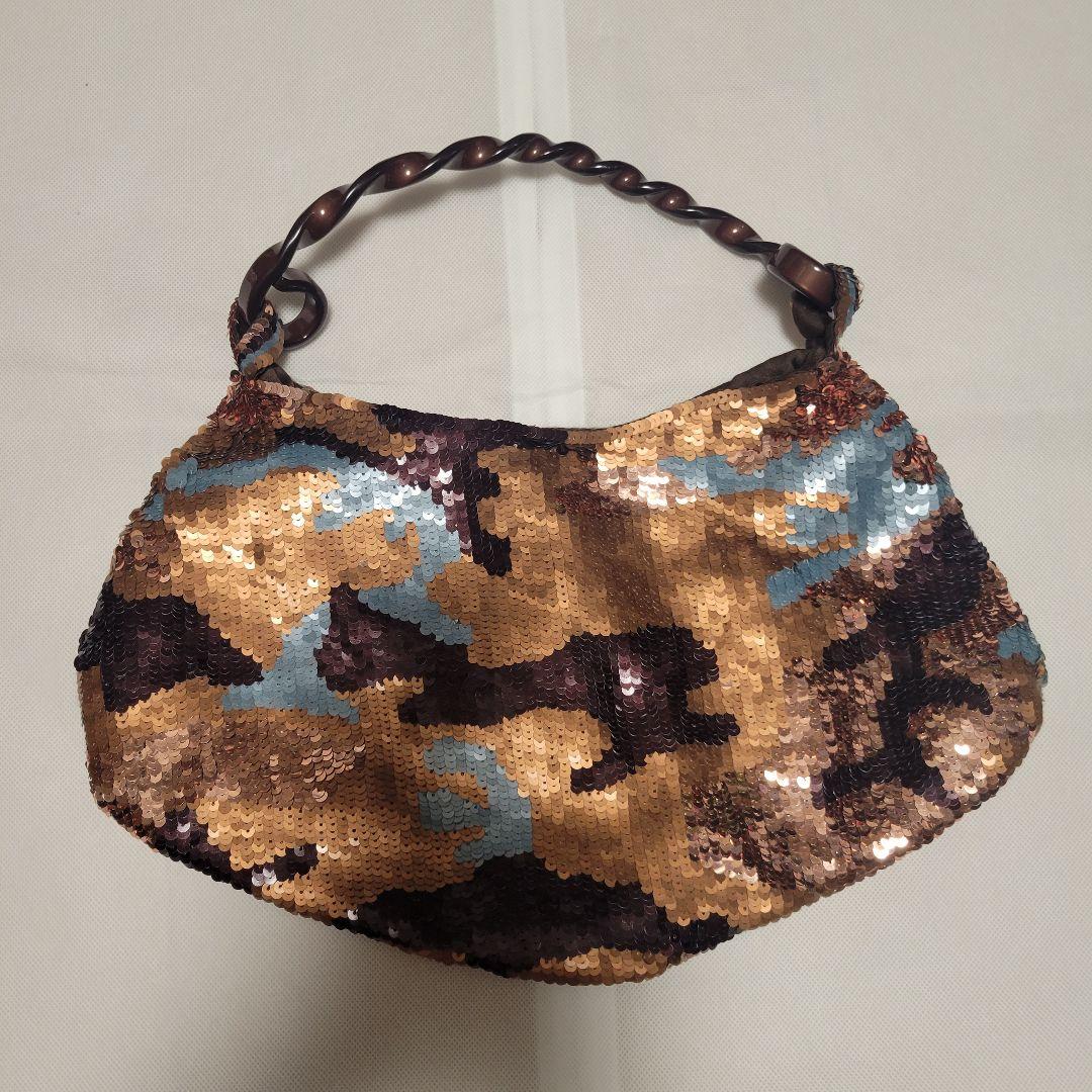 【7末まで大幅値下げ】JAMIN PUESH スパンコールパーティーバッグ