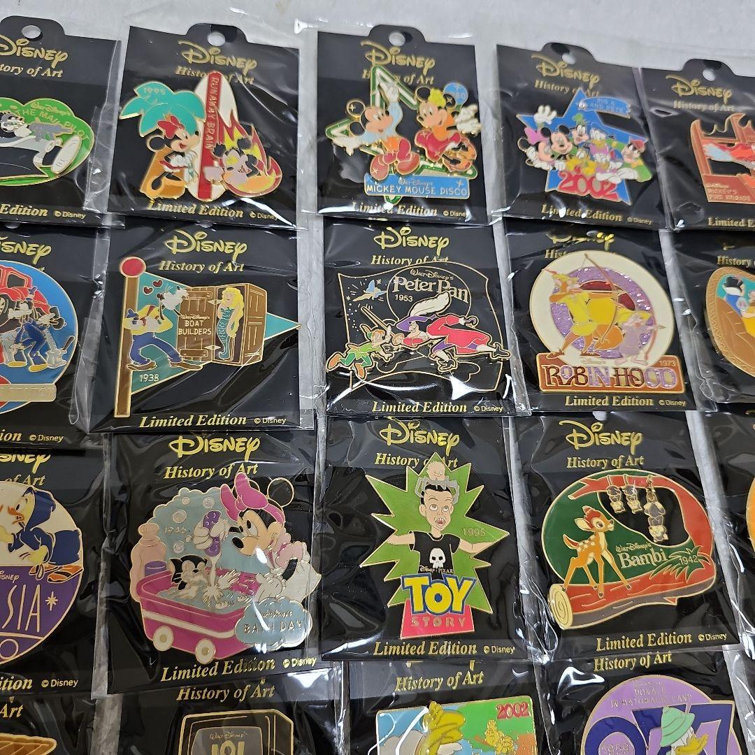 Disney History of Art キャラクター 限定ピンバッジ