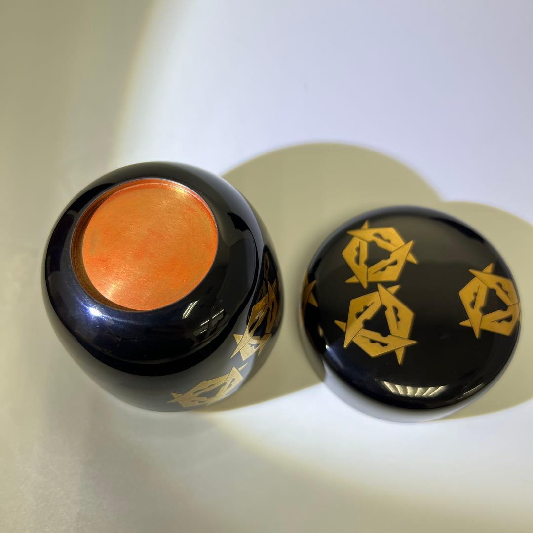 専用 即中斎書付有 内朱塗ウロコ鶴大棗 共二重箱 東