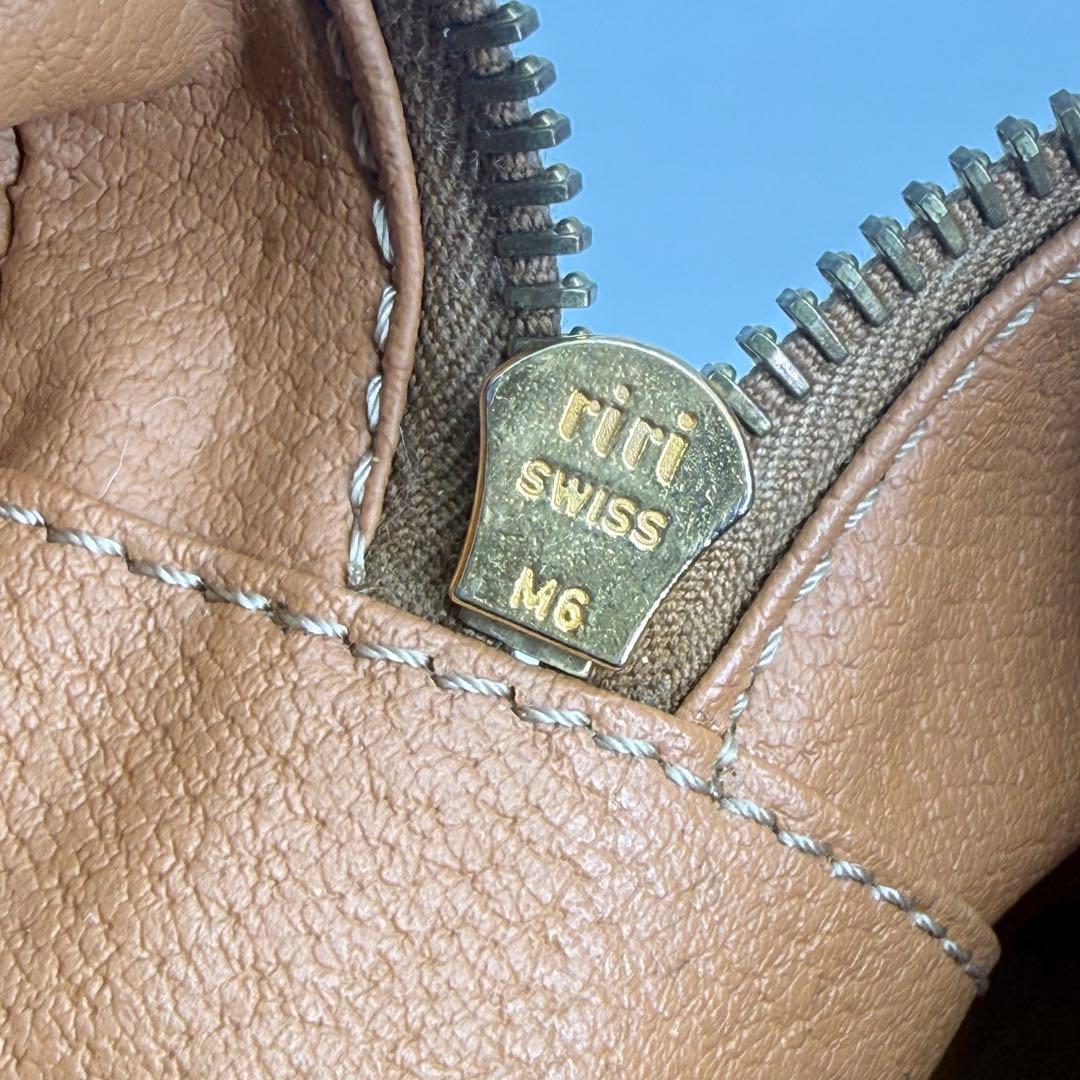 CELINE セリーヌ バニティバッグ マカダム柄 トリオンフ PVC ブラウン