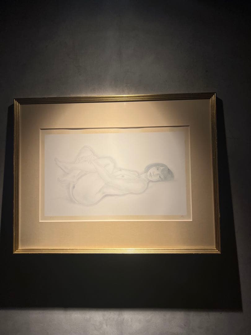 加山又造　【裸婦】　lithograph 希少Edition