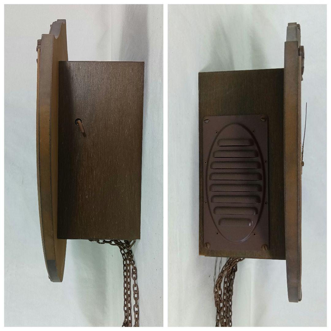 JUNGHANS　ユンハンス　木製掛け時計　分銅式　アンティーク　振り子時計