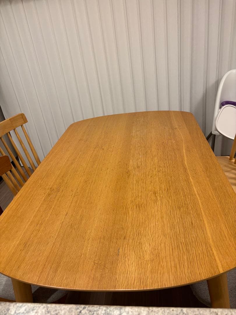 ダイニングテーブルセット 4人掛け 幅130cm 大阪市引取限定