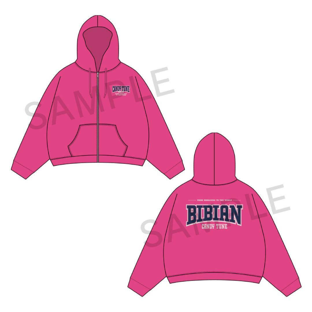 CANDY TUNE OSHI API Zip-up hoodie 村川緋杏