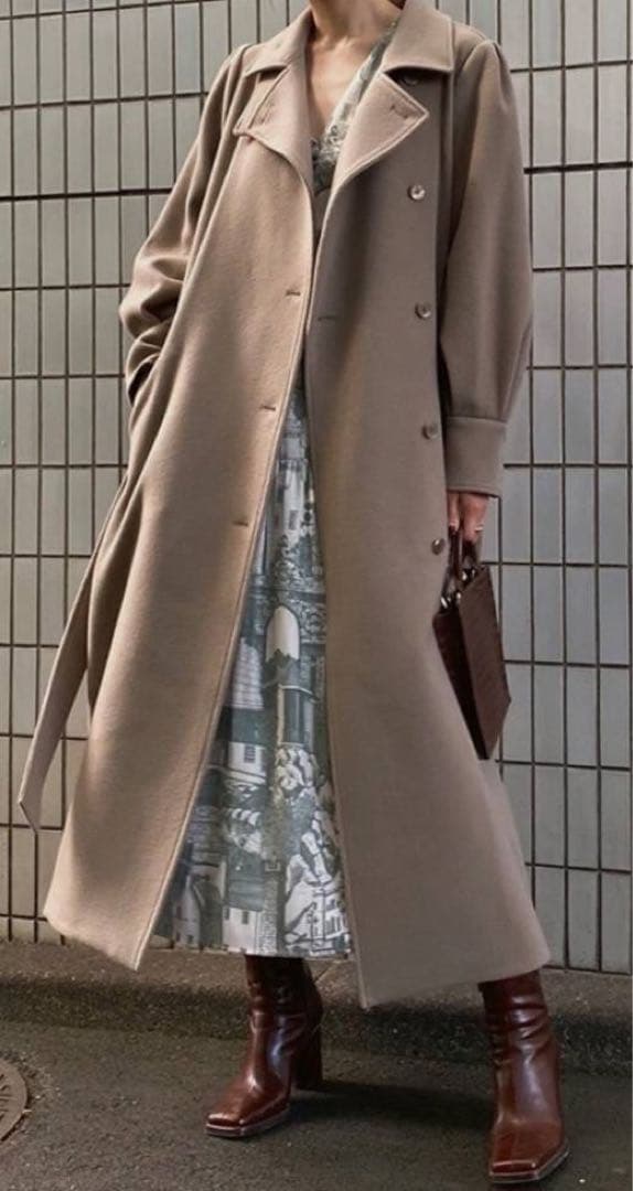 Ameri VINTAGE ロングコート