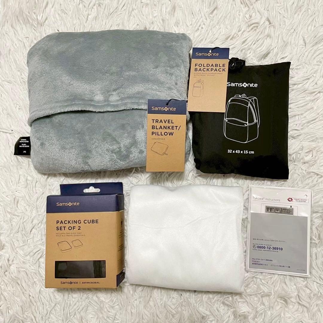 極美品 サムソナイト キャリーケース ロベス 付属品有り TSAロック搭載 黒