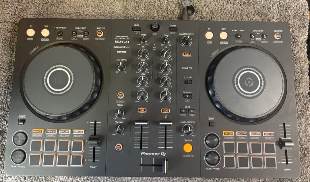 Pioneer DDJ-FLX4 DJコントローラー　【難あり】 Pioneer DJ DDJ-FLX4 【Power DJ'sオリジナル DDJ-FLX4初心者DJ