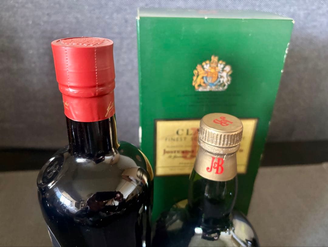 J&B JET J&Bクラシック 箱付き ウイスキー古酒 未開封 2本セット 飲料・酒