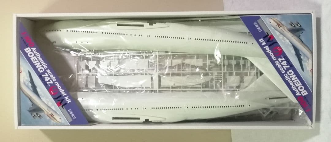 童友社 1/100 JAL ボーイング747 プラモデル 未組立 未使用品