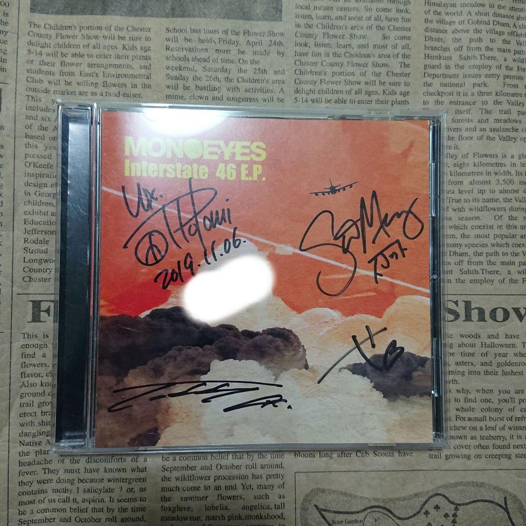 MONOEYES モノアイズ直筆サイン入り CD