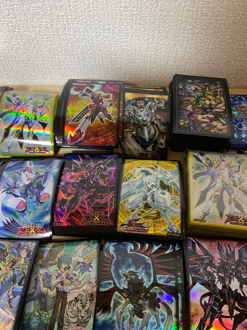 遊戯王　スリーブ　大量まとめ　5ds ゼアル　アークファイブ