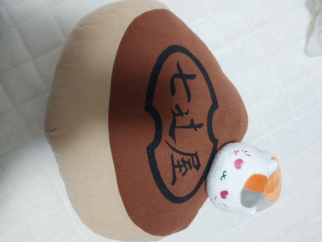 一番くじ 夏目友人帳 にゃんこ先生 クッション エビフライサンド たい焼き