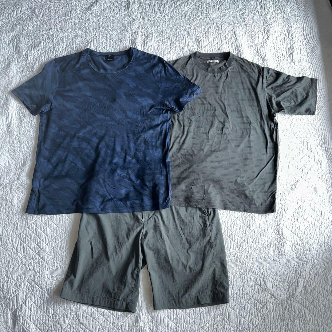 アローズパンツ、黒セットアップ、3点セット、Pao de lo クロップドパンツ