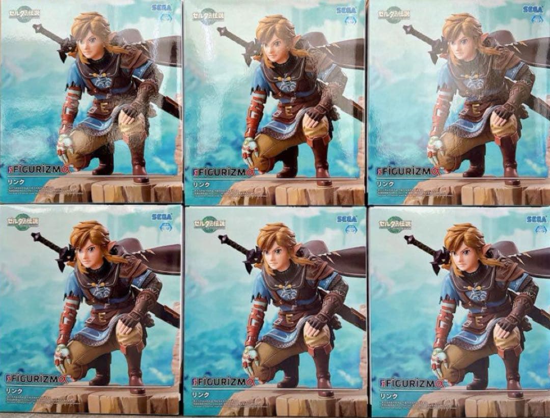 ゼルダの伝説 ティアーズオブザキングダム FIGURIZMα“リンク” 6個