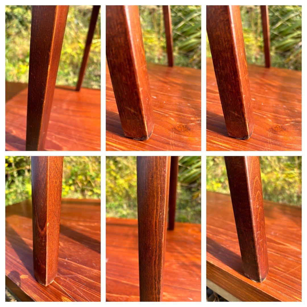 秋田木工　スタッキングスツール　剣持勇　NO.202