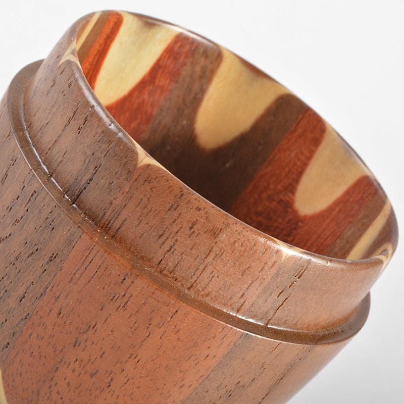 茶道具　箱根寄木細工　棗　V　R6988