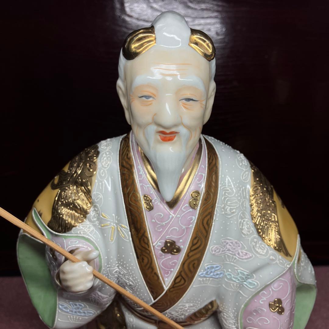 楽天市場】九谷焼 高砂 尉と姥（じょうとうば）人形 置物ギフト 贈リ物