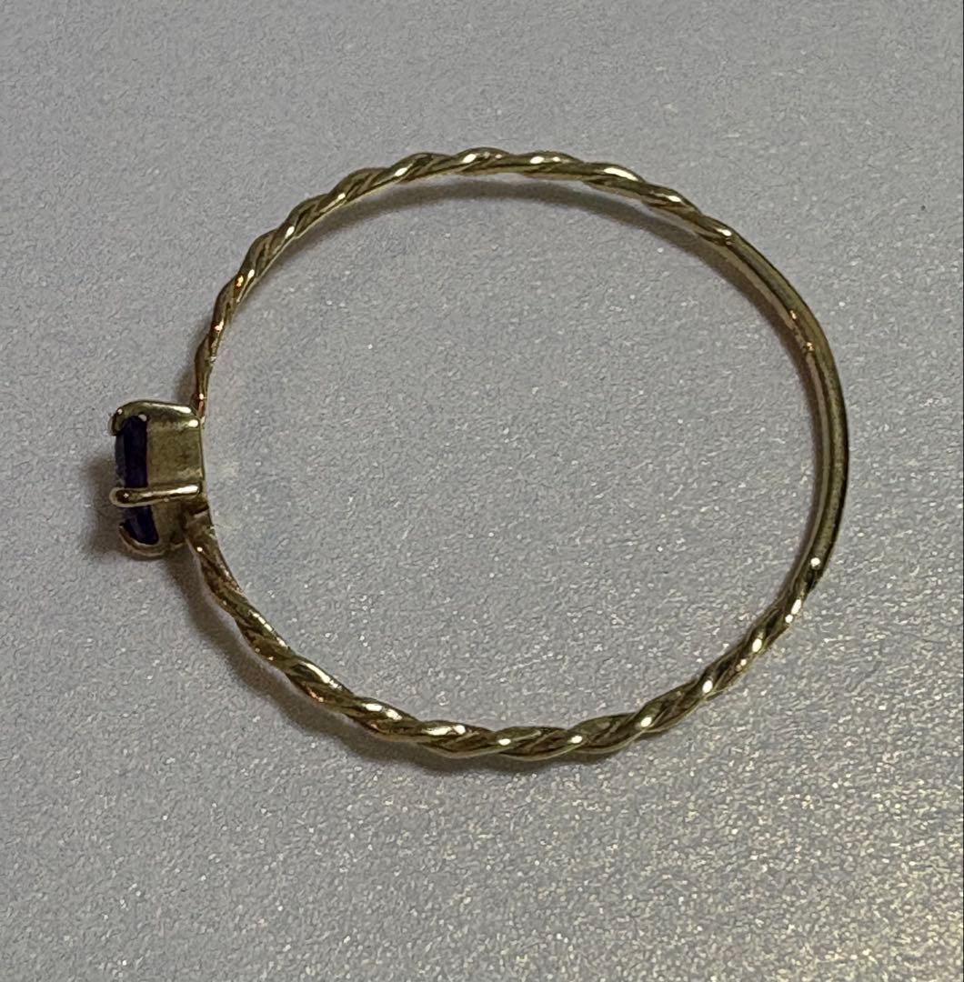 未使用 con affetto K10 アメジストリング