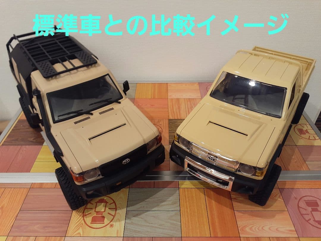 UK【全塗装済み】MN82ランドクルーザー オーバーランド仕様 フルセット