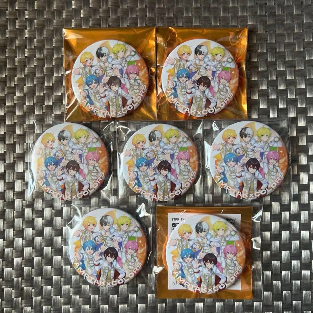 AMPTAKxCOLORS 缶バッジ 4点 等身 集合 - メルカリ