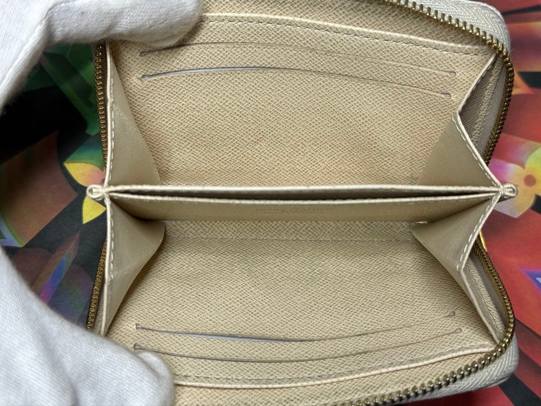 ICチップ搭載　ルイヴィトン　ダミエアズール　ジッピーパース