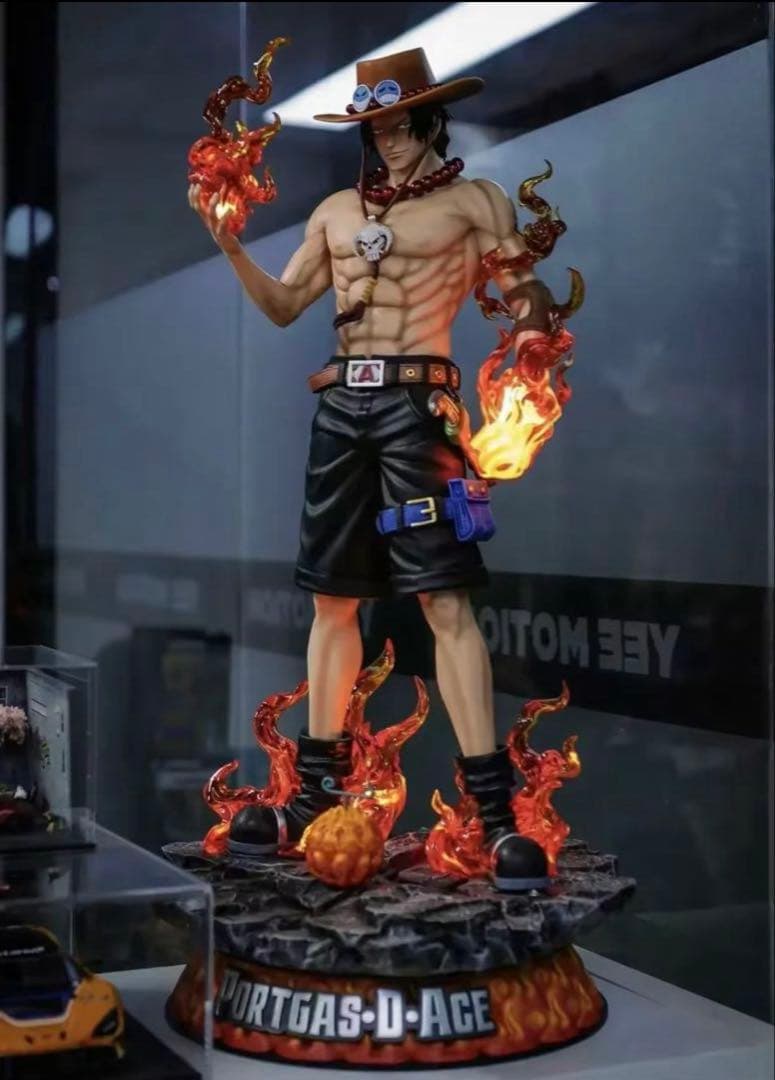 ポートガスDエースガレージキットフィギュア