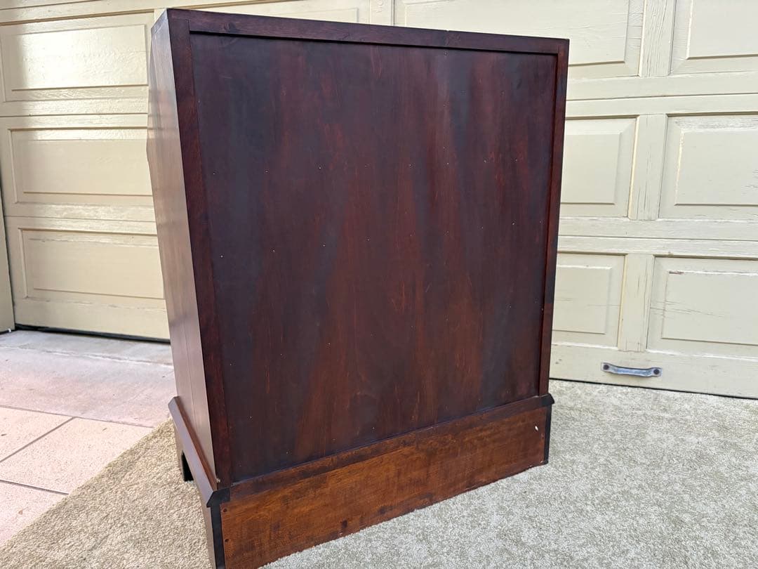 希少】松本民芸家具 #66型 高山式ライティングビューロー 無垢材