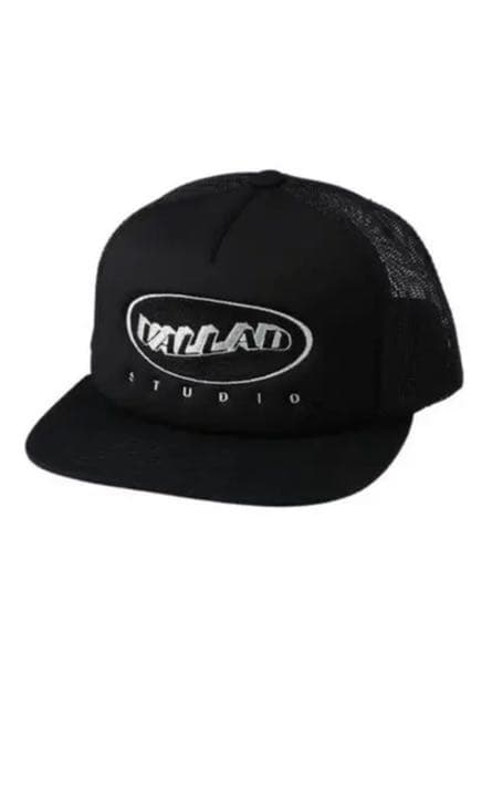 新品 ブラックvallad studio メッシュ キャップ mesh cap