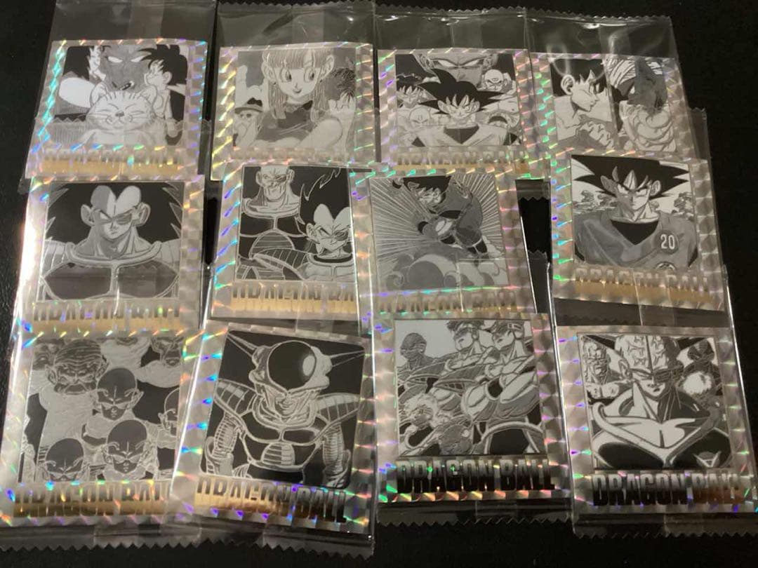 ドラゴンボール40周年記念オリジナルイラストレーション シールウエハース　４２種
