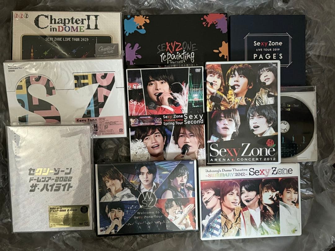 timelesz Sexy Zone ライブDVD 10枚まとめ売り - メルカリ