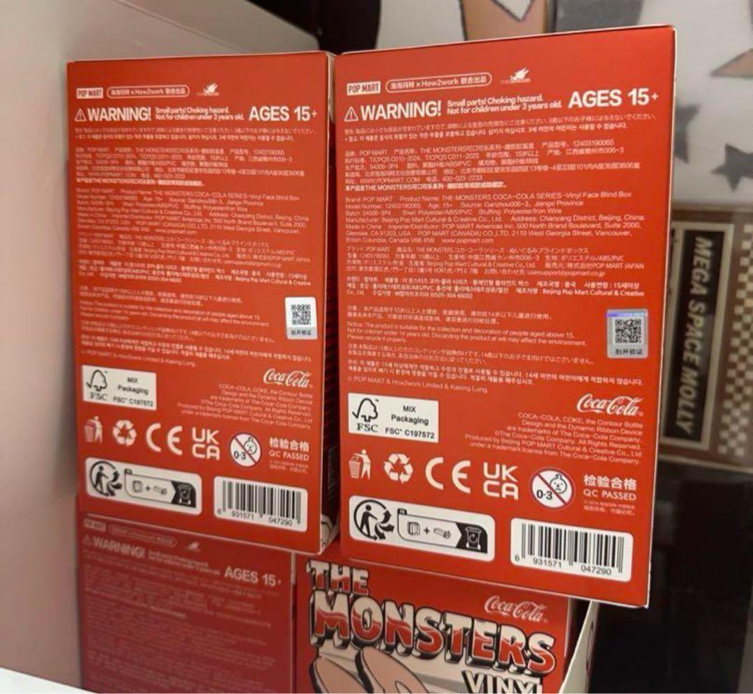 POP MART LABUBU コカ·コーラ 新品未開封2個セット
