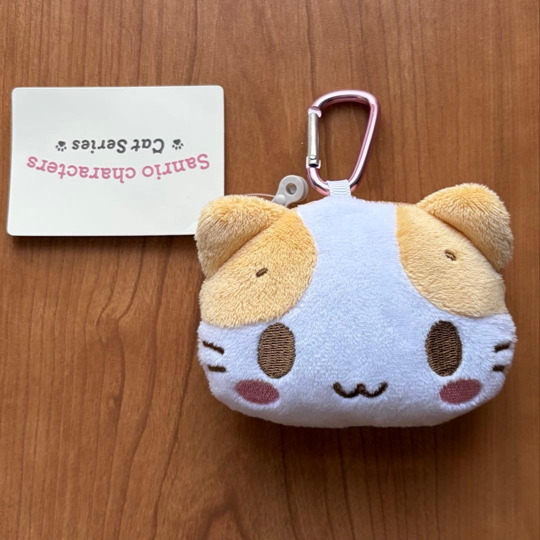 マシュマロみたいなふわふわにゃんこ マスコット ポーチ サンリオ