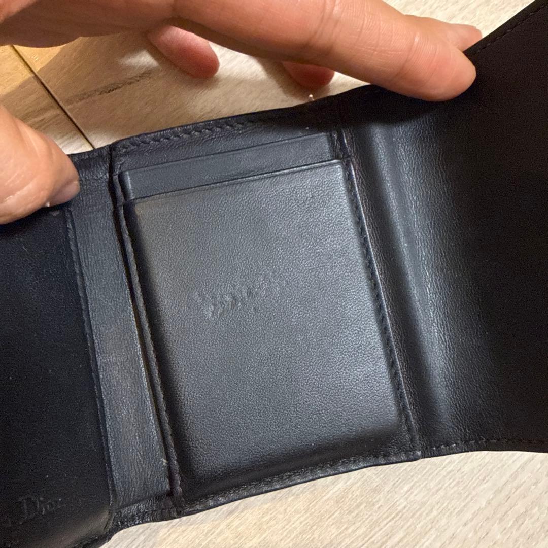 Lady Dior Lotus ウォレット　カナージュラムスキン