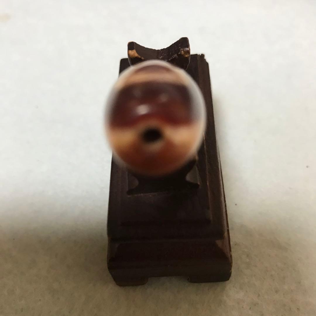 紫*様 超激レア珍品‼︎ 朱砂老礦石　日月星天珠