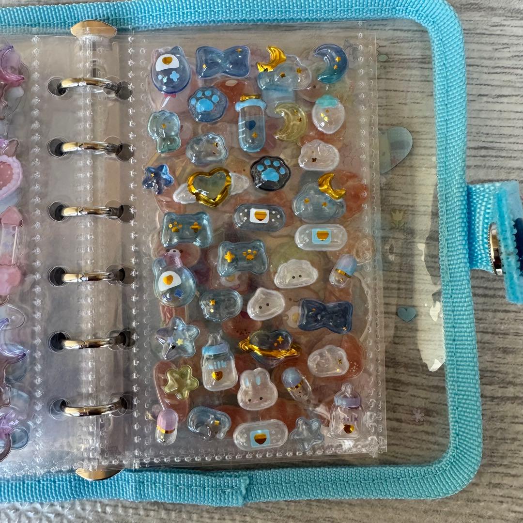 ウサハナ　シール帳　完成品