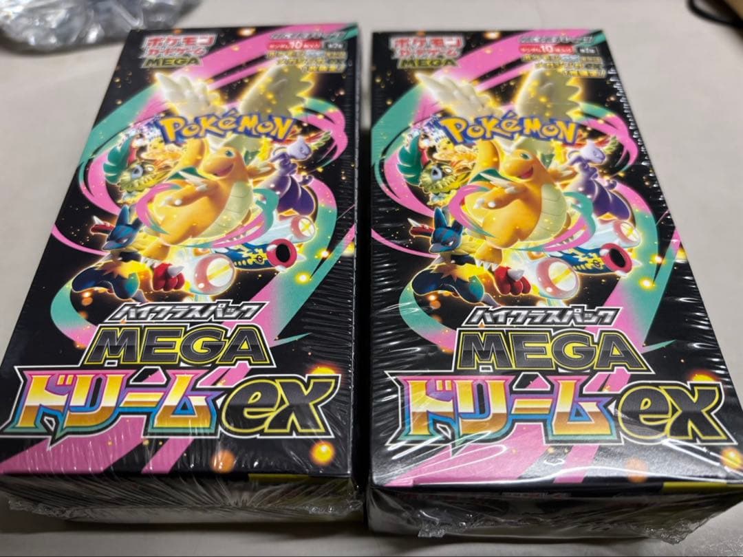 ポケモンカード MEGAドリームex シュリンク付き