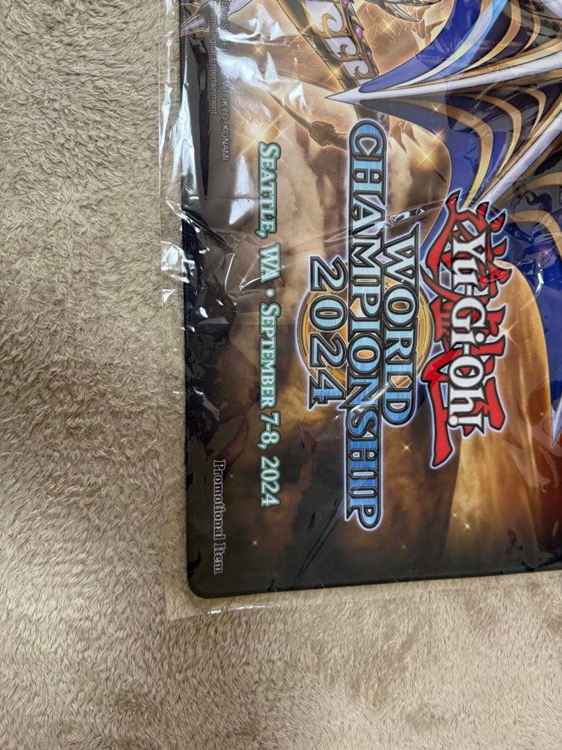 最安値 wcs2024 プレイマット 聖域を守護せし光の竜