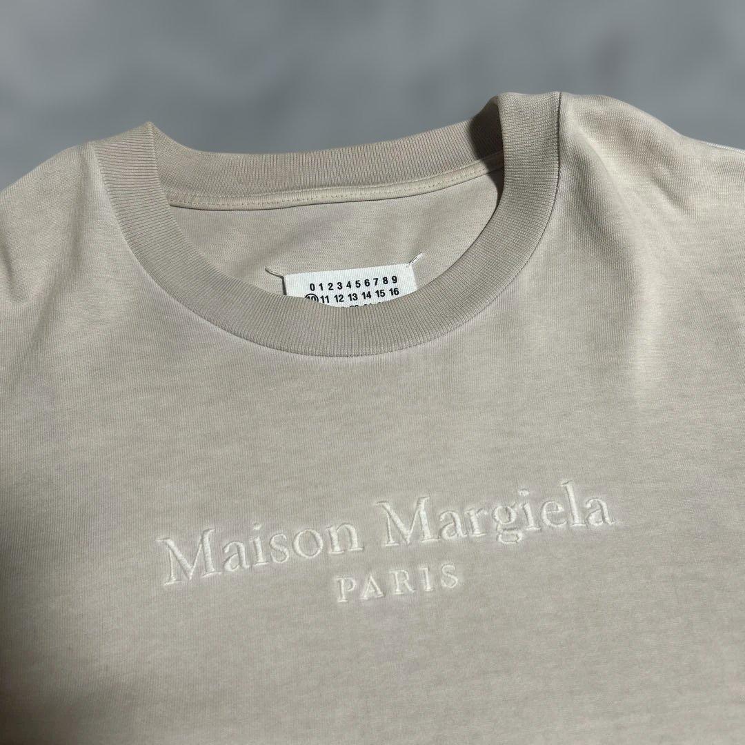 Maison Margiela エンブロイタードロゴTシャツ 美品 46