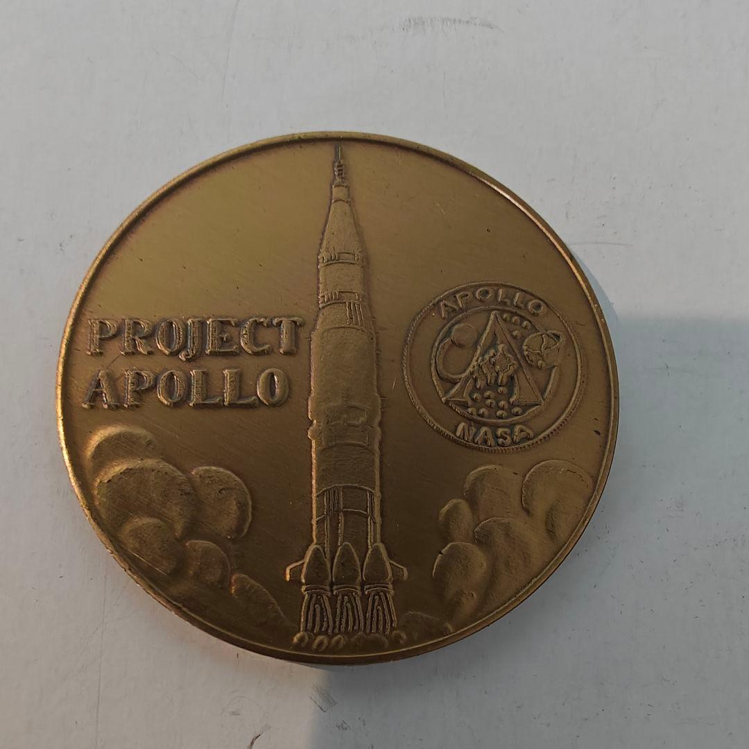 アポロ7号 アポロ初有人飛行 記念メダル 1968年 レア - メルカリ