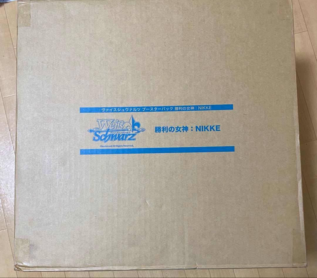 【在庫ラスト:新品未開封】ヴァイス NIKKE マスターカートン ヴァイスシュヴァルツ勝利の女神NIKKE ブースターマスターカートン再販