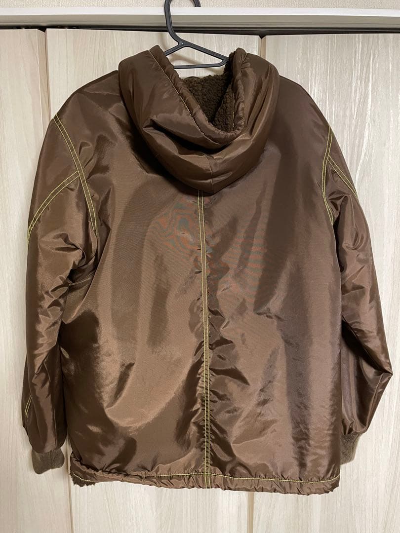 supreme シュプリーム　ジャンバー　茶色　Sサイズ