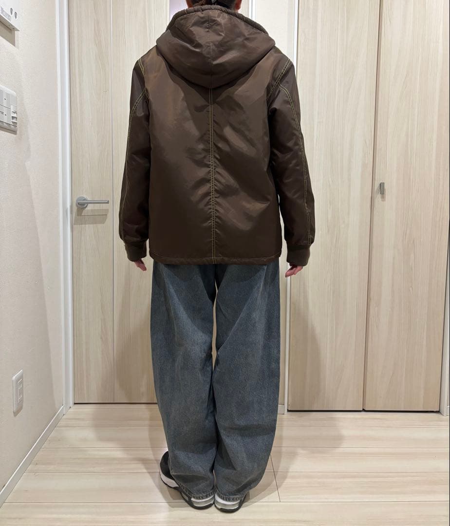 supreme シュプリーム　ジャンバー　茶色　Sサイズ