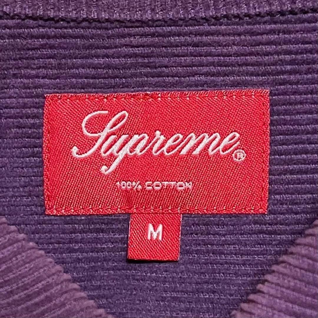 2024【入手困難】シュプリーム♤刺繍ビッグロゴ　コーデュロイジャケット即完売品