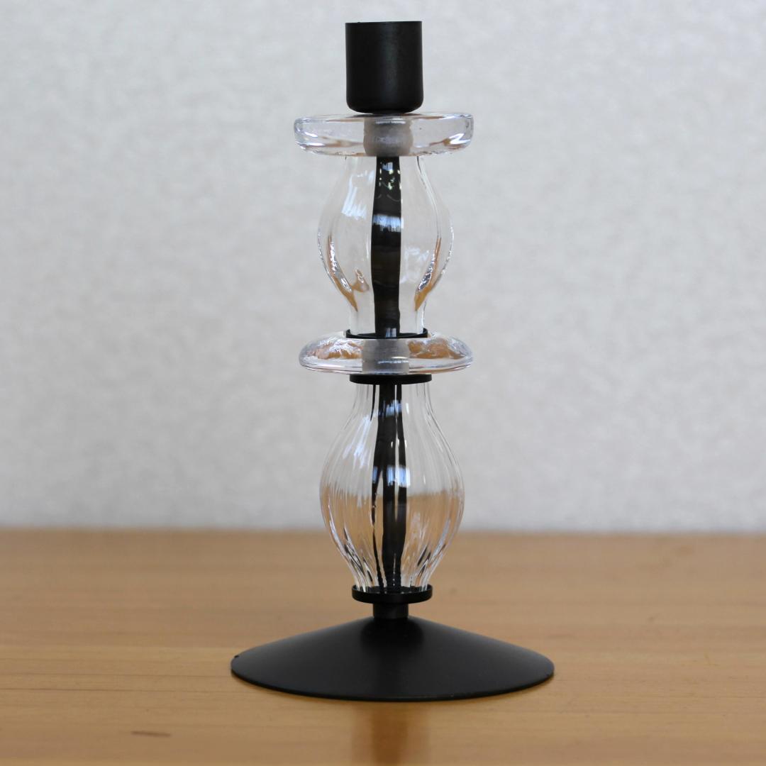 美品・刻印】エリックホグラン キャンドルスタンド オニオン型2段