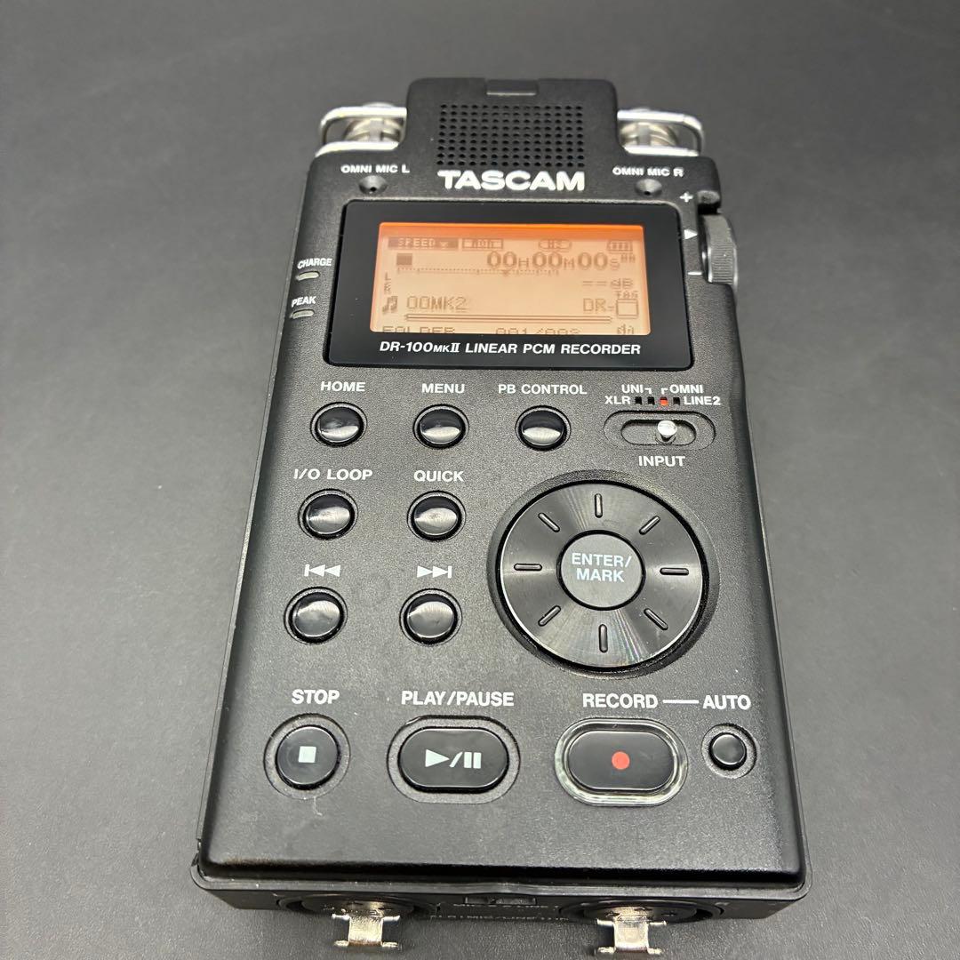 DR-100MKII TASCAMハンディレコーダー 4GB SDカード付属